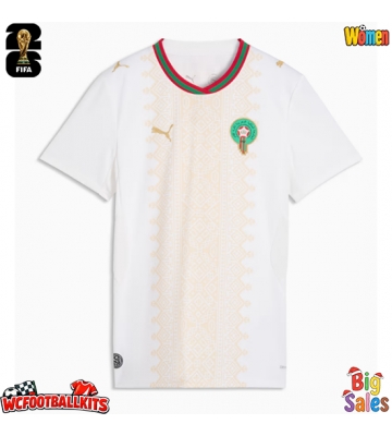 Morocco Replica Away Stadium Shirt for Women World Cup 2026 Short Sleeve